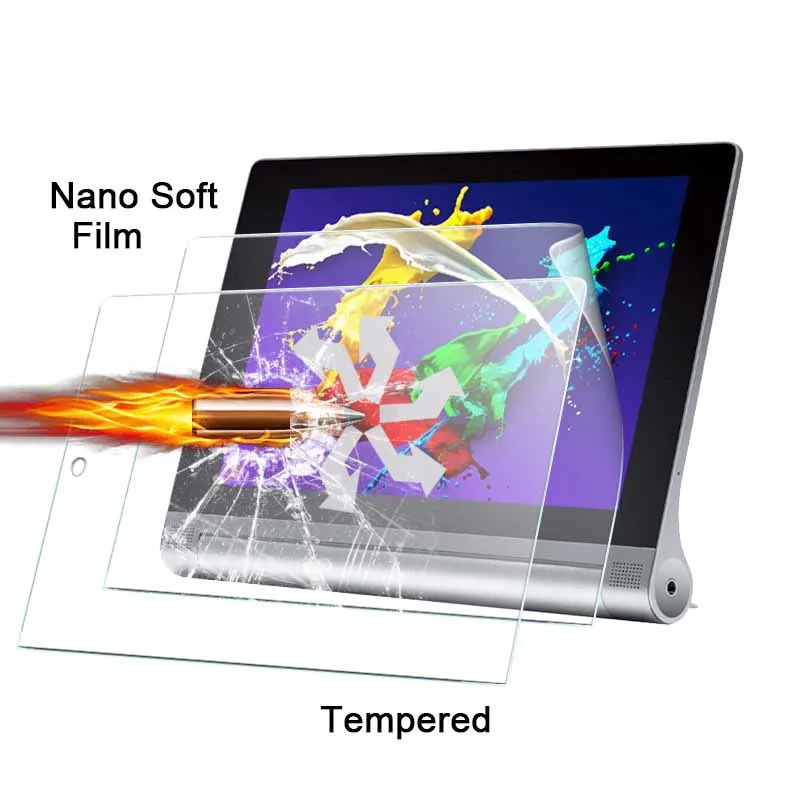 For Lenovo Yoga Tablet 2 830F 8.0&quot TAB Explosion-proof Nano soft film Premium Anti-shatter plastic screen protector films | Компьютеры