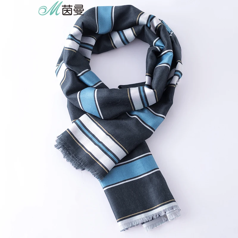 

INMAN 1883140162 Women Scarf Spring Autumn Fashion Striped Scarf Brief Long Shawl
