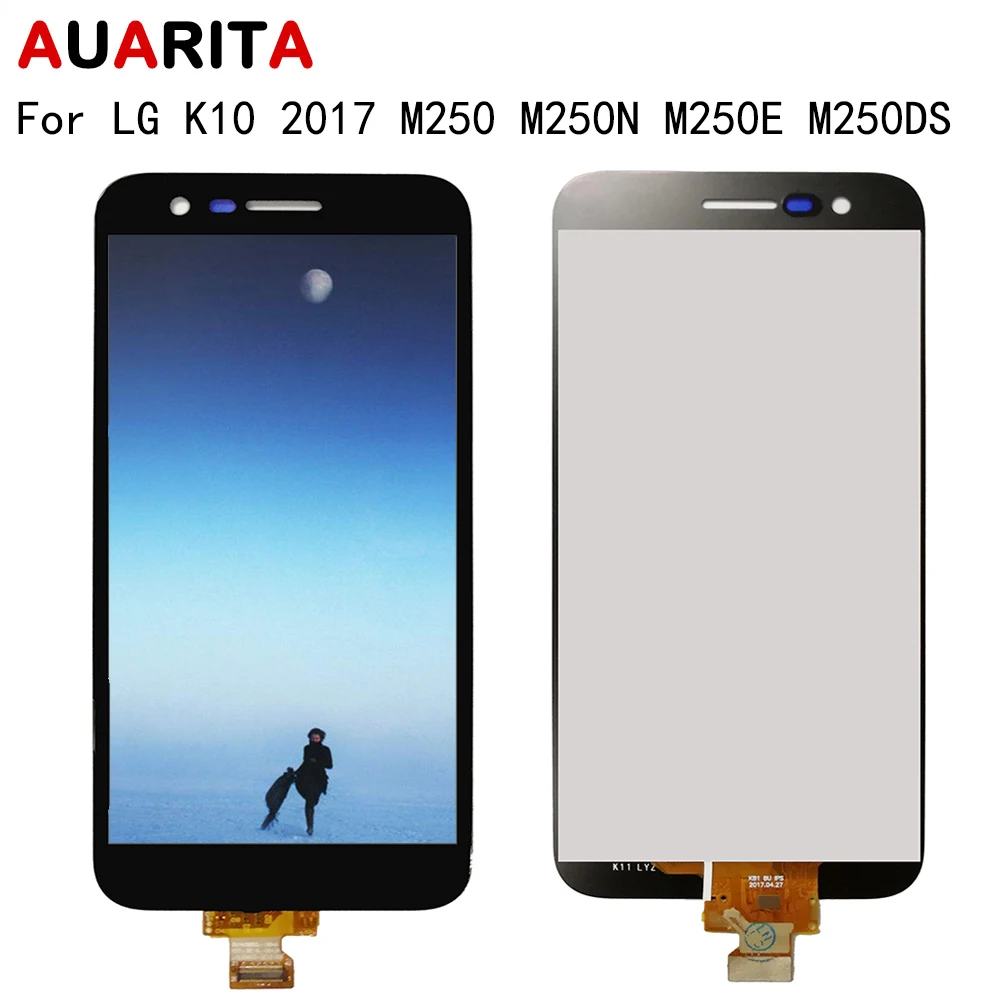 1pcs LCD for LG K10 2017 M250 M250N M250E M250DS LCD Display Touch