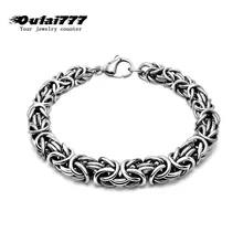 2019 stainless steel men bracelet on hand link chain charm gifts for male mens chain link personalized bracelets hip hop rock цена 2019 stainless steel men bracelet on hand link chain charm gifts for male mens chain link personalized bracelets hip hop rock цены онлайн