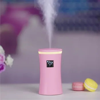 

Freeshipping 230ml 2nd generation bottle shape decorative humidifier beauty mist maker with led light
