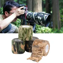 5cmx10m Army Camo Outdoor Hunting Shooting Tool Camouflage Stealth Tape Waterproof Wrap Durable