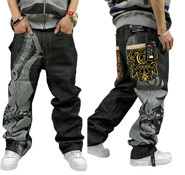 Good Quality 2015 New Fashion Men Hip Hop Baggy Jeans Short Men Mens Baggy Skateboard Boy