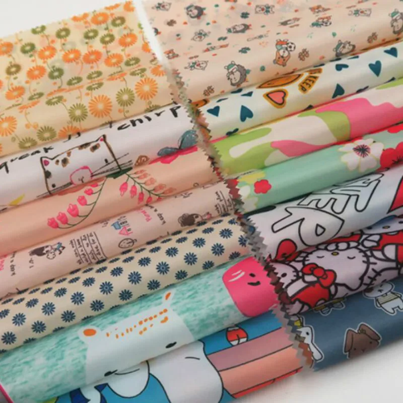 

Polyester Waterproof Fabric 190T Washable Light Soft Fabric for Kite Fabric Umbrella Raincoat Cloth 1M