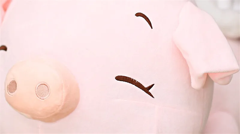 plush stuffed angel pig toy7