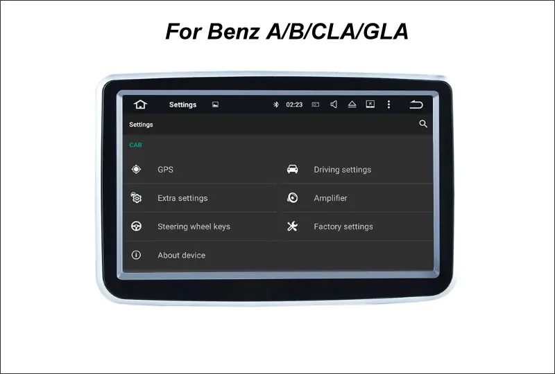 Cheap Liislee Car Android Multimedia For Benz A / B / CLA / GLA Without AUX - Stereo Radio BT WIFI CD DVD Player GPS Navigation System 2