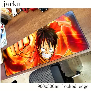 

One Piece mousepad gamer 900x300X3MM gaming mouse pad large Cartoon notebook pc accessories laptop padmouse ergonomic mat