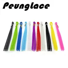 Качество peunglace 500 пар/лот спортивные силиконовые Шнурки силиконовые узел шнурки для обуви