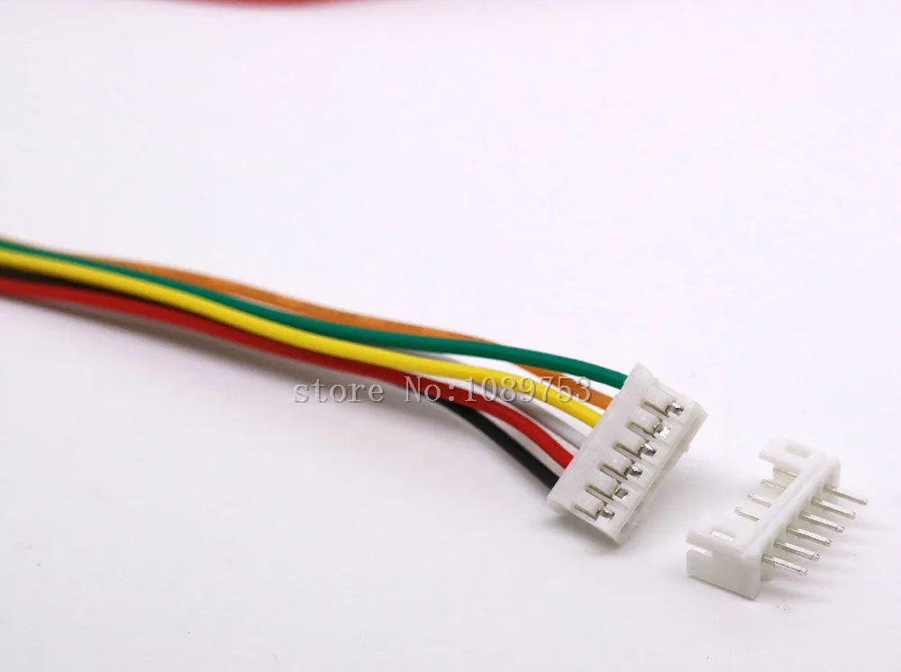 20 комплектов Mini Micro JST 2 0 PH 6 контактный разъем с проводами кабели 300 мм|plug connector|plug