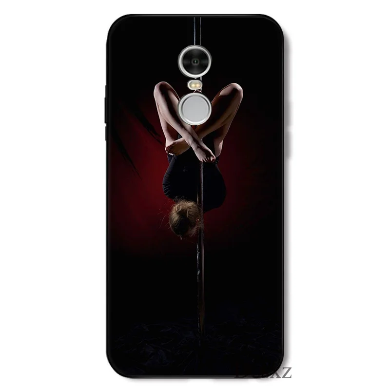 Чехол для мобильного телефона Pole Dance Dancing Fitness Hot Painted Xiaomi Redmi Note 4 4A 4X 5 5A 6 7 GO S2 6A Pro Plus