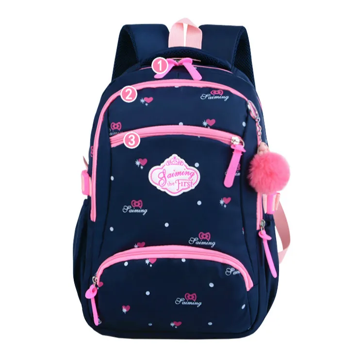 Детские школьные сумки для девочек, ортопедический школьный рюкзак, школьные сумки, детский рюкзак принцессы, рюкзак для начальной школы, mochila infantil