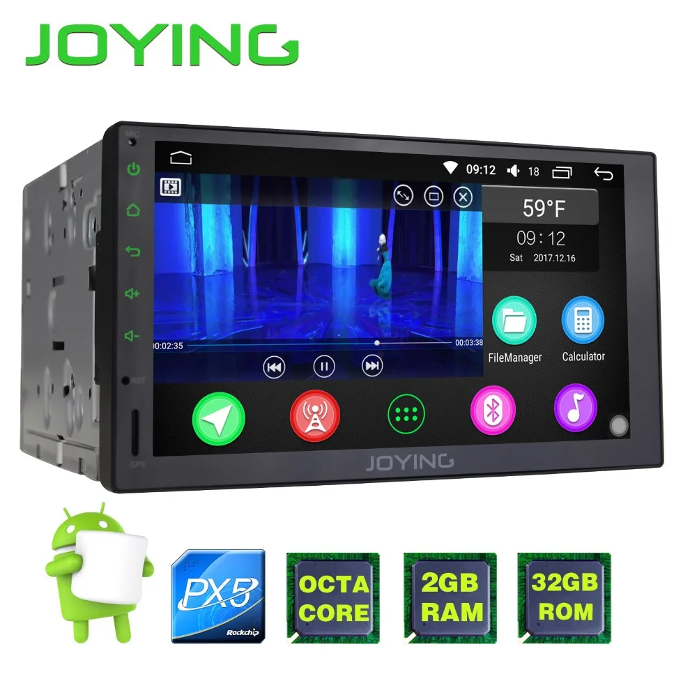 JOYING upgrade PX5 Octa 8 Core Android 6 0 Universal font b Car b font Radio