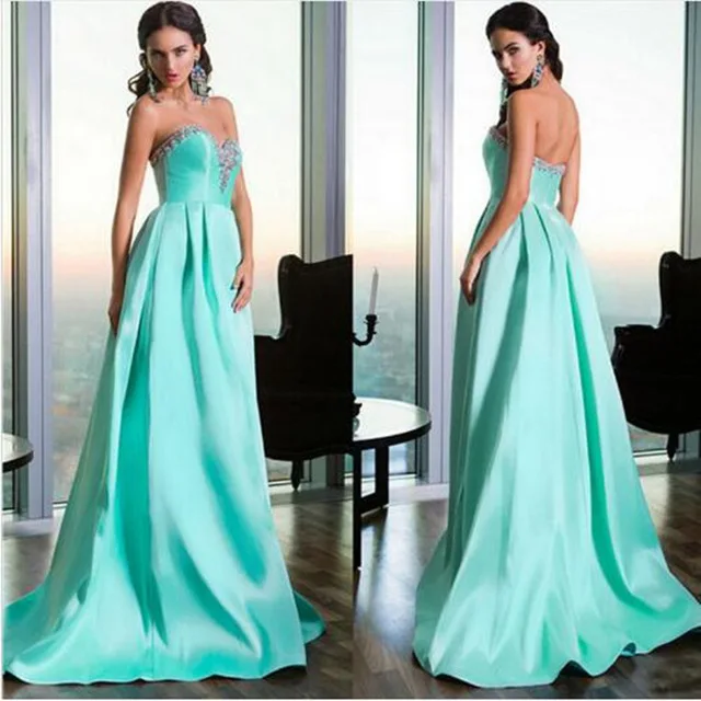 2017 Tiffany Blu Sweetheart Neck Mermaid abiti Da Sera Lunghi Plus Size  Sleeveles In Rilievo di Promenade Vestiti Da Partito Abiti soiree|gown  party dresses|evening dressevening dress plus - AliExpress