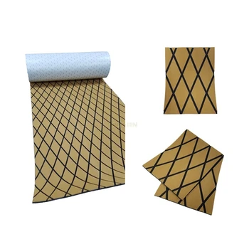 

1900*700*6mm Diamond Heavy Duty Customized Anti-bacteria Boat Decking UV resistant skid deck mat for Yacht boat RV Accessories