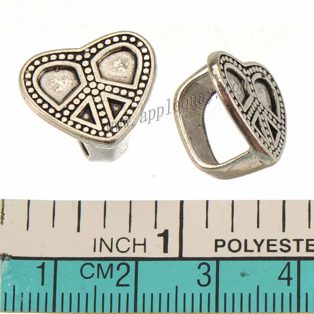 heart beads multi bracelets charms diy leather cords big hole love