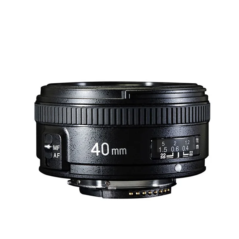 YONGNUO 40 мм YN40mm F2.8N объектив F2.8N светильник-вес стандартный объектив для Nikon d5300 d3400 d7200 d3100 d3200 d5100 DSLR камеры