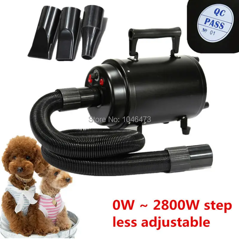 EU CFJ 902 2800W Portable Dog Cat Animal Grooming Blow Hair Dryer Pet Dryer Heat Blower