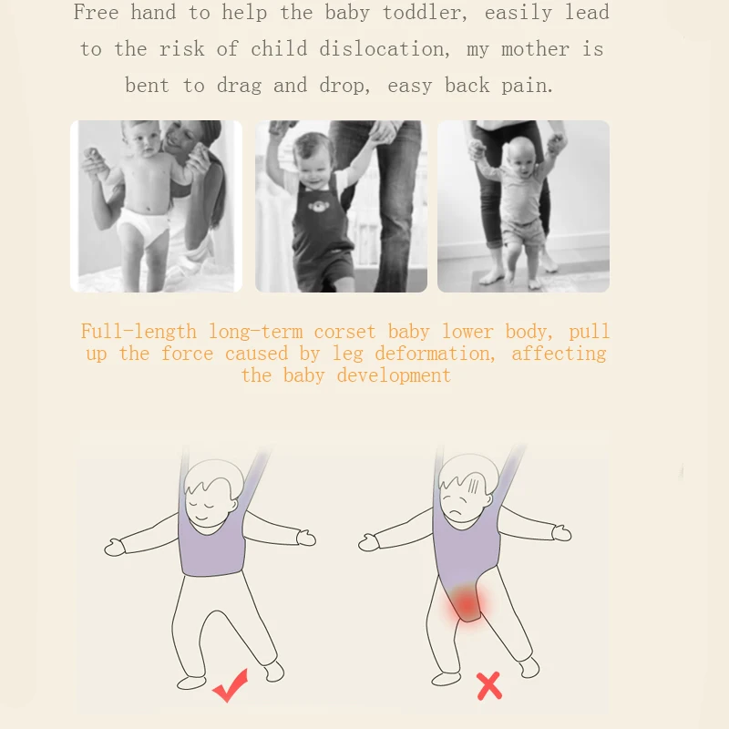 Высокое качество для безопасной ходьбы обучения помощник ремень дети малышей регулируемый ремень безопасности ребенка жгут Бесплатная