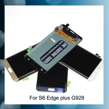 

5.7'' AMOLED for Samsung Galaxy S6 Edge Plus LCD G928F Touch Screen Digitizer Assembly Replacement Blue Gold