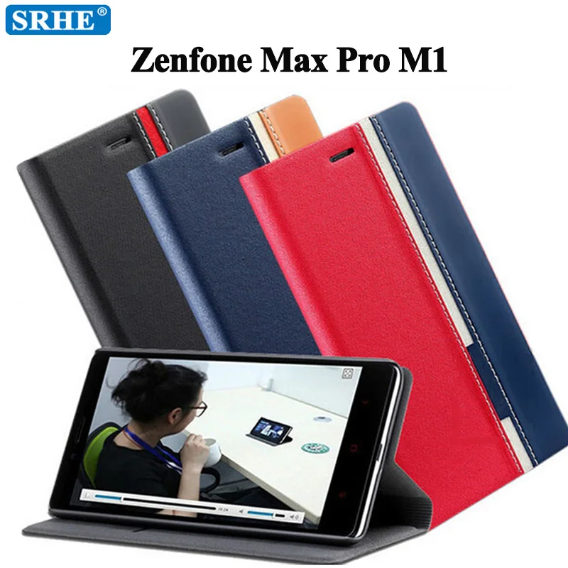 

For Asus Zenfone Max Pro M1 ZB602KL ZB601KL Case Cover Luxury Flip Leather Phone Case For Asus Zenfone Max Pro (m1) ZB602KL 2018