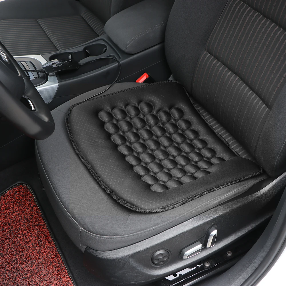 Автомобильные чехлы для сидений с подогревом 12 В, универсальная зимняя подушка для сидения автомобиля, грелки, сохраняющие тепло, одинарные подушки, тепловое сиденье для зимы