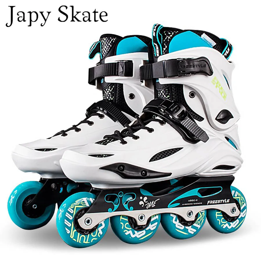 Japy Skate Original Freestyle M3 Professional Slalom Inline Skates Adult Roller Skating Shoe Sliding Free Skating Patines Adulto adult roller skates