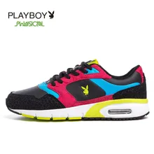 Playboy Для женщин кроссовки Женская повседневная обувь модная дышащая обувь из натуральной кожи Обувь