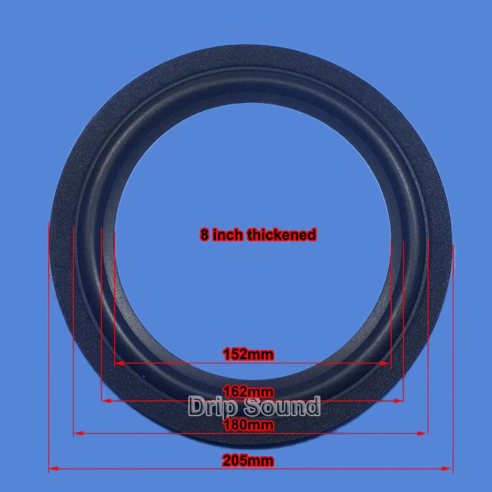 2 шт 6," /7,5"/" дюймов кольцо из вспененного материала для динамика края сабвуфера окружность круг запчасти