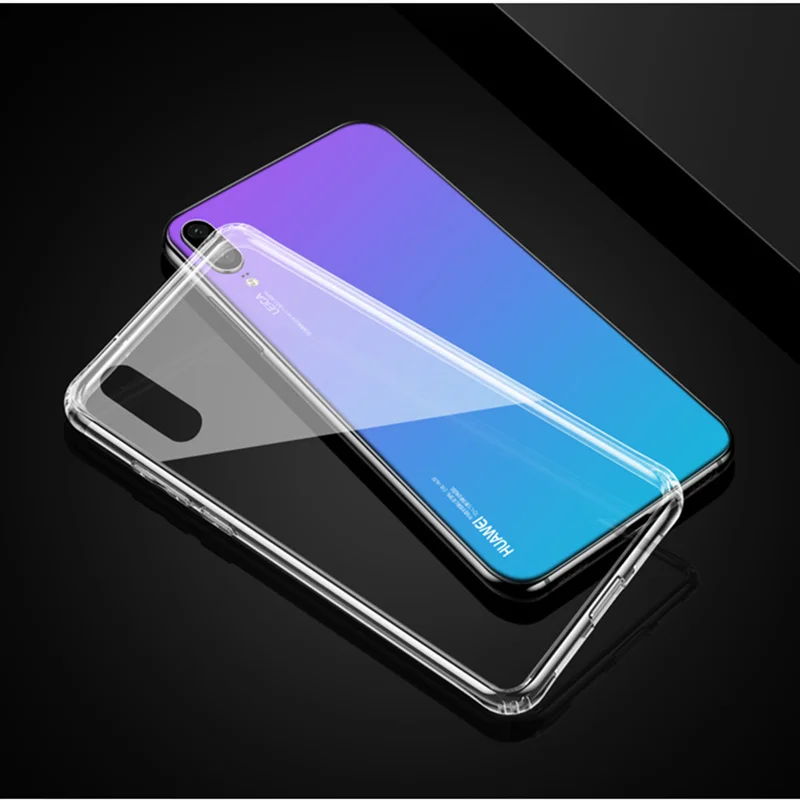 Прозрачный чехол для Huawei P20 P10 P8 P9 Lite Mini P Smart Plus Y3 Y5 Y6 Prime 2018 2017 Mate 20 Honor 7A российский 7C