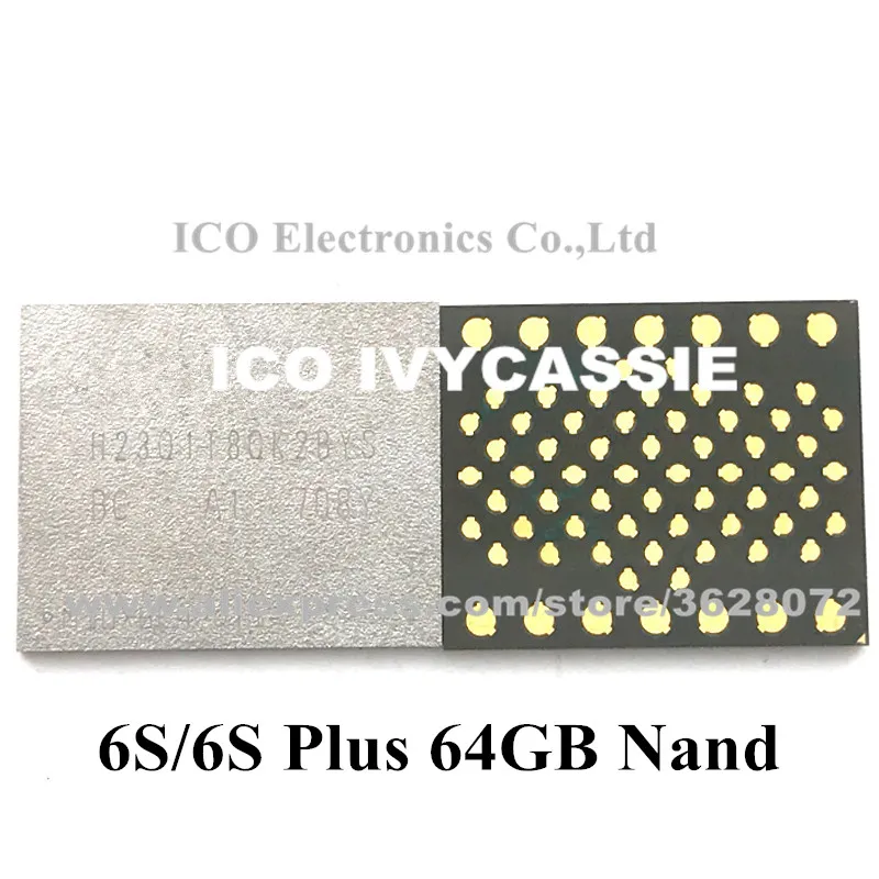 

For iPhone 6S/6S Plus 64GB Nand Flash Memory IC U1500 HDD Harddisk Chip Solve Fix Error 9 4014 Expand Capacity Program SN iMei