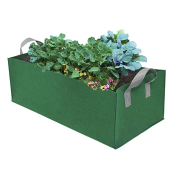 

Square Strawberry Planting Bag Root Control Bag Gallon Plant Flower Nursery Bag Vegetable Greenhouse Planter Garden Orchard Tool