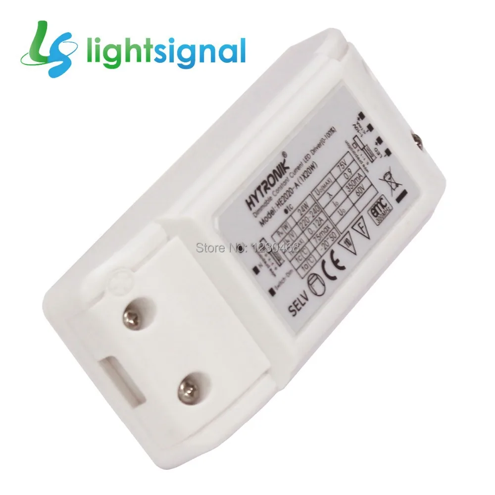 20W 350ma constant current dimmable LED driver with 110v dimming