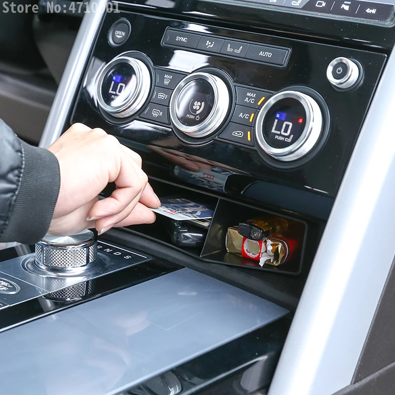 Для Land Rover Discovery 5 LR5 автомобильный Стайлинг пластиковая центральная консоль режим многофункциональный ящик для хранения телефона лоток аксессуар