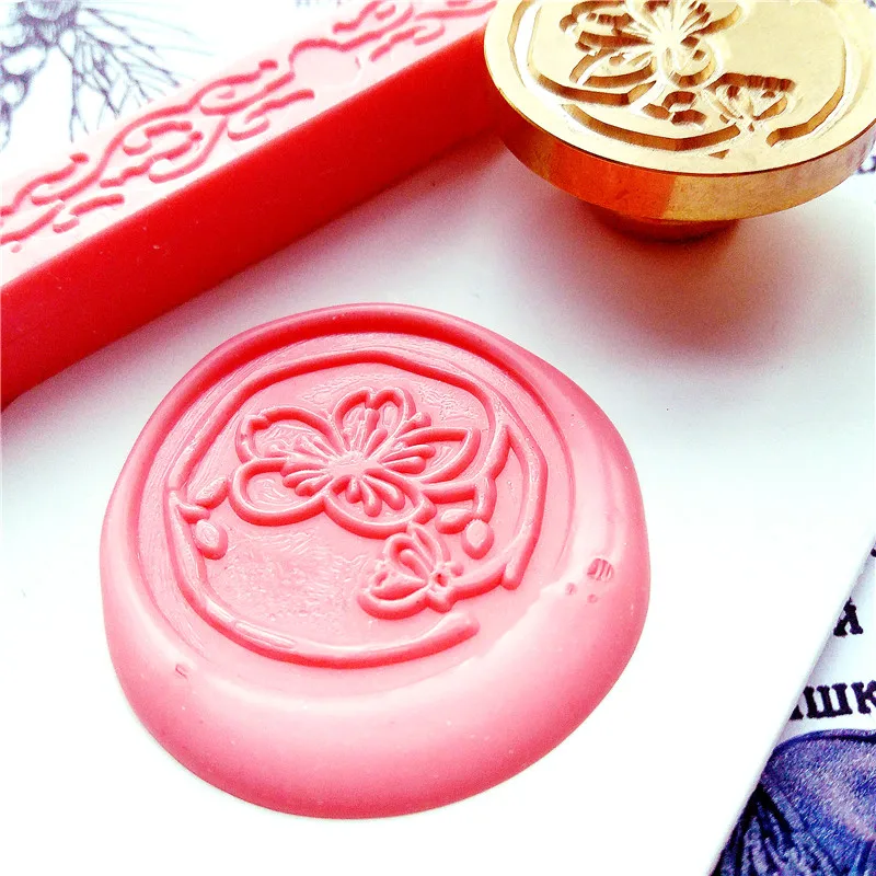 Cherry Blossom Wax Seal Stamp