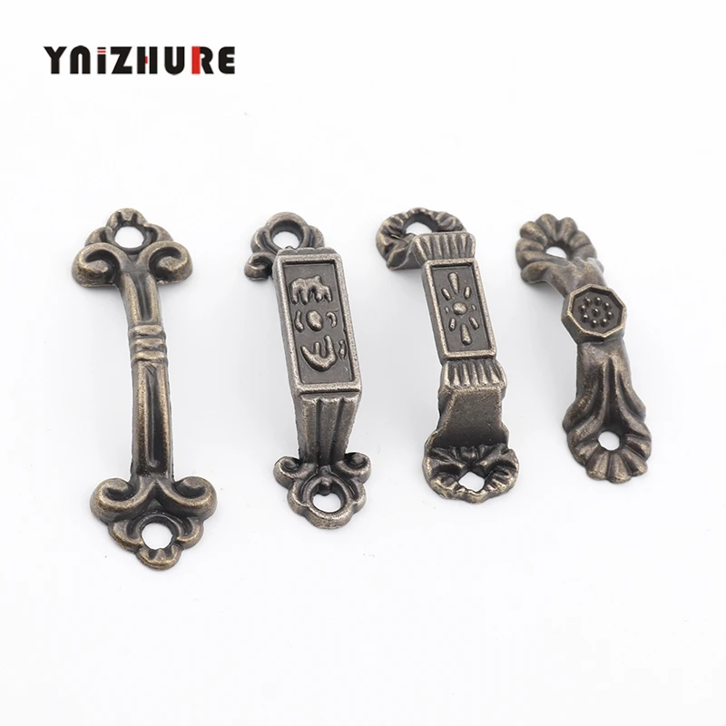 2 Pcs العتيقة مقبض ، مجوهرات مربع ، درج مقبض ، الخشب مربع مقبض ، هدية مربع الاكسسوارات البرونزية لهجة البسيطة مقبض مع المسمار 2 Pcs العتيقة مقبض ، مجوهرات مربع ، درج مقبض ، الخشب مربع مقبض ، هدية مربع الاكسسوارات البرونزية لهجة البسيطة مقبض مع المسمار