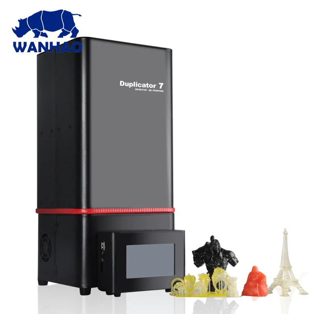 Cheap 2019 New D7 V1.5 Duplicator 7 LCD SLA DLP 3d printer ,  WANHAO factory dental dentist jewelry Resin 3D Printer  + D7 USB Box