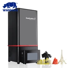 3D Printer D7 V1 4 from WANHAO factory LCD SLA DLP printer for dentist and jewelry