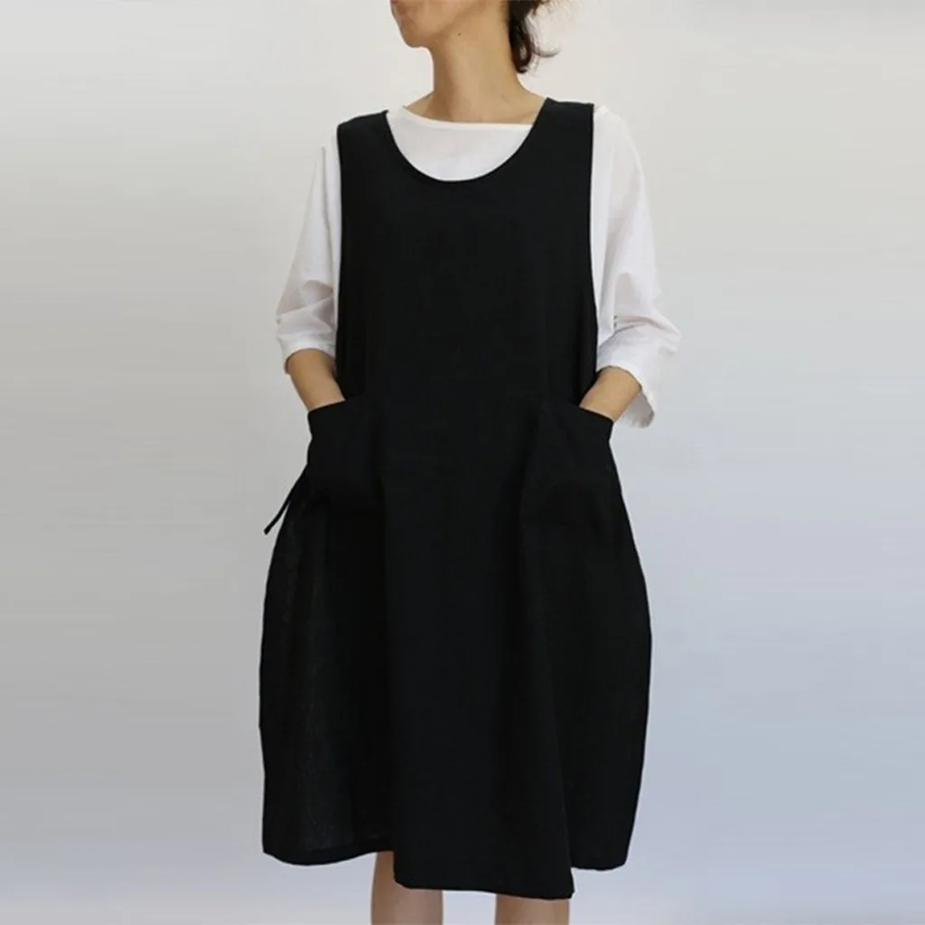 tunic pinafore dress