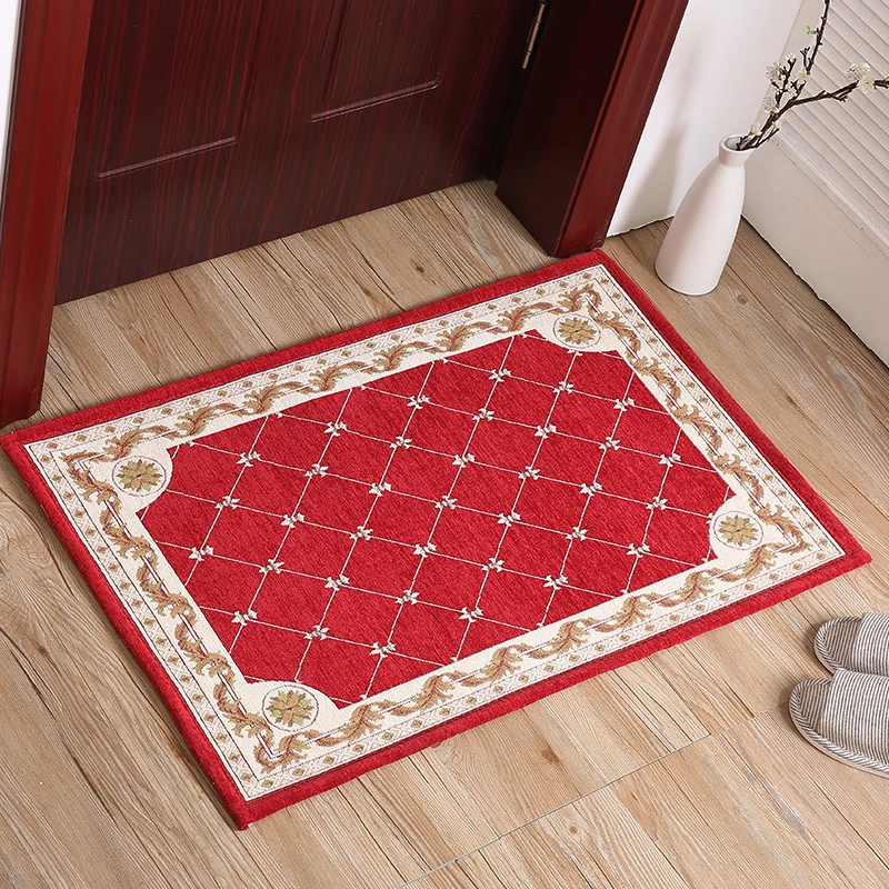 beibehang European-style living room interior carpet High-end bedroom bedside floor mat table mat rectangular home sofa mat beibehang European-style living room interior carpet High-end bedroom bedside floor mat table mat rectangular home sofa mat