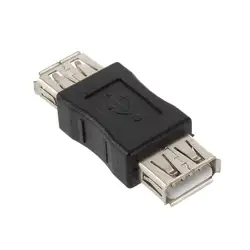 ICOCO USB 2,0 Тип женщина к Женский соединительным адаптером разъем F/F конвертер