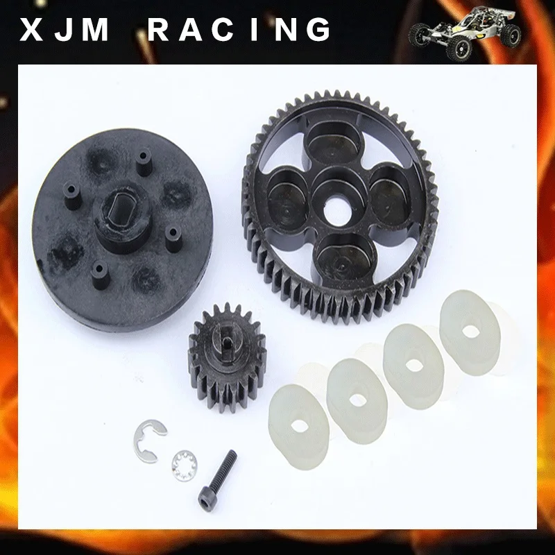 

1/5 rc car racing parts,55T/19T High Speed Metal Gear Set fit HPI Rovan Baja 5B/5T/5SC Truck