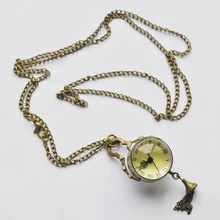 Vintage Style Glass Ball Steampunk Watch