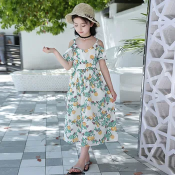 

7-15 Years Girls Summer Dress 2018 Toddler Girls Princess Dress For Party Kids Dresses For Girls Flower Girl Dresses