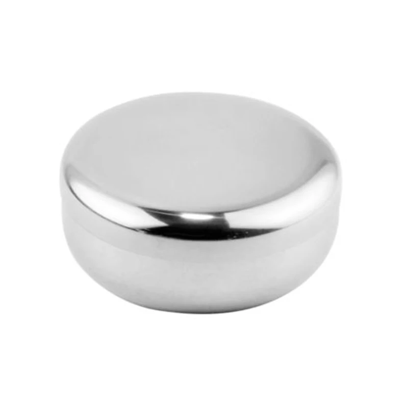 

Korean Durable Stainless Steel Single-layer Steamed Rice Bowl With Lid Kitchen Tableware Children Bowls For Home Accessories