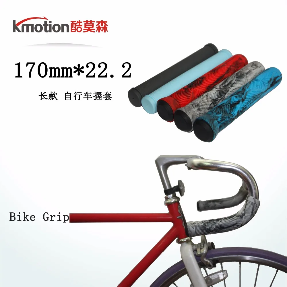 BMX Высокое качество 17 см длинный руль MTB дорожный велосипед резиновые ручки замок сцепление части Аксессуары