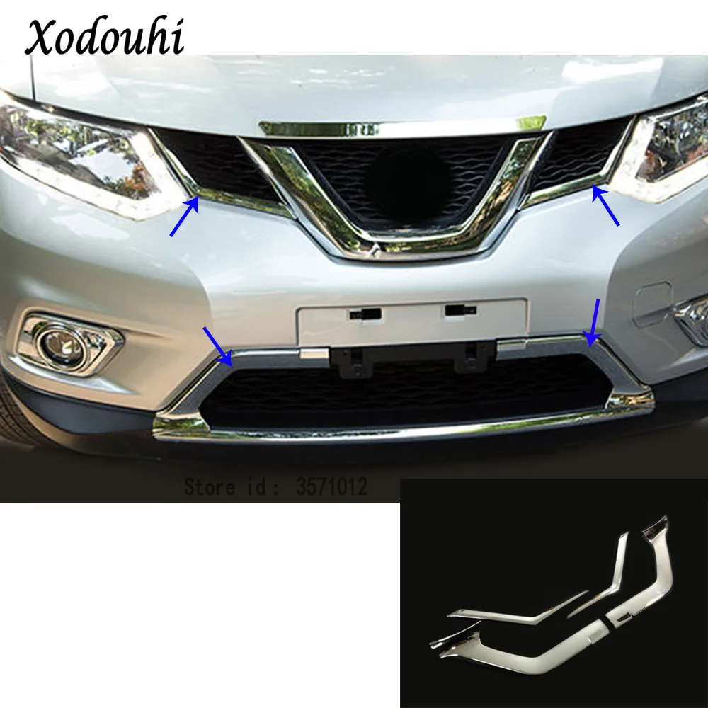 Для Nissan X Trail XTrail T32/Rogue 2014 2016 автомобильный чехол ABS хромированный гоночный ободок