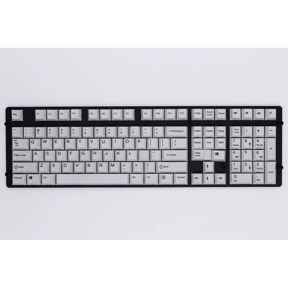 MP Вишневый профиль 110 Keycaps английская/Корейская версия уплотненная клавиатура PBT