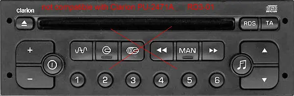 Yatour Bluetooth Handsfree car телефон музыка A2DP адаптер для peugeot Citroen RD3 RB3 RM2 VDO/Blaupunkt радио