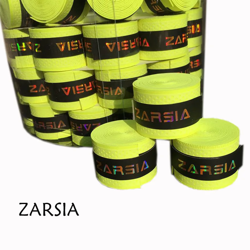 (60 шт./лот) неоновая зеленая Теннисная ракетка ZARSIA теннисная новый дизайн для