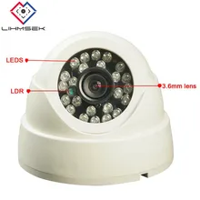 Lihmsek HD SDI камеры 1080 P 1/3 ''2.0mp cmos датчик цифровой камеры безопасности Крытый SDI Cam 24ir 3.6/ 6 мм HD-SDI купольная камера видеонаблюдения